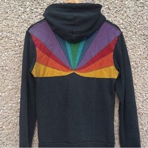 Aviator nation sunburst zip up hoodie